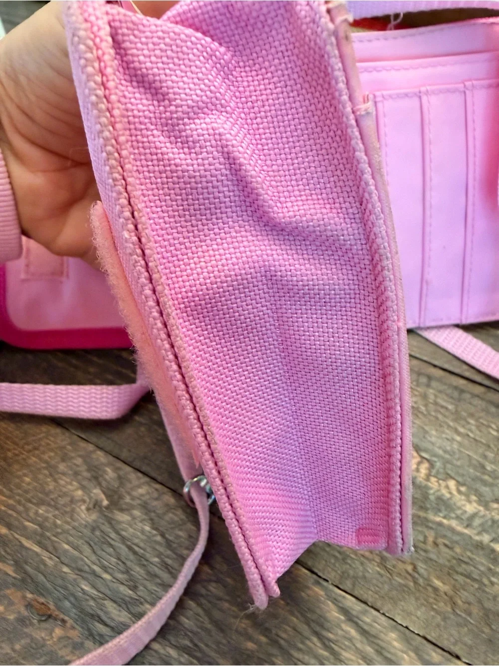 Vintage Y2K Strawberry Shortcake Berry Dazzling Princess Wallet Crossbody Bag